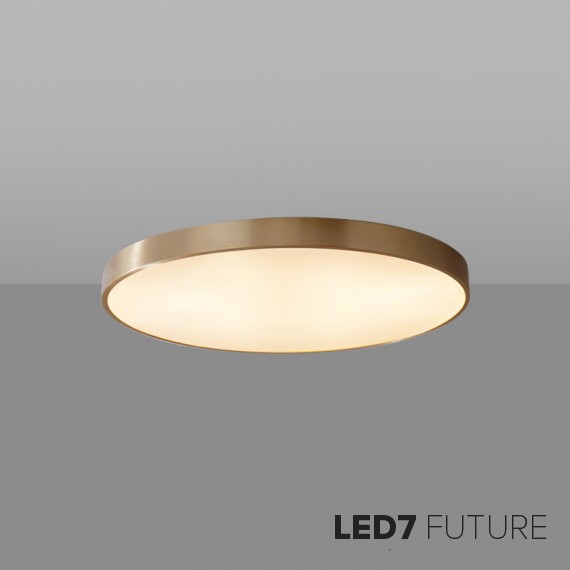 Loft Industry Modern - Brass Top Thin